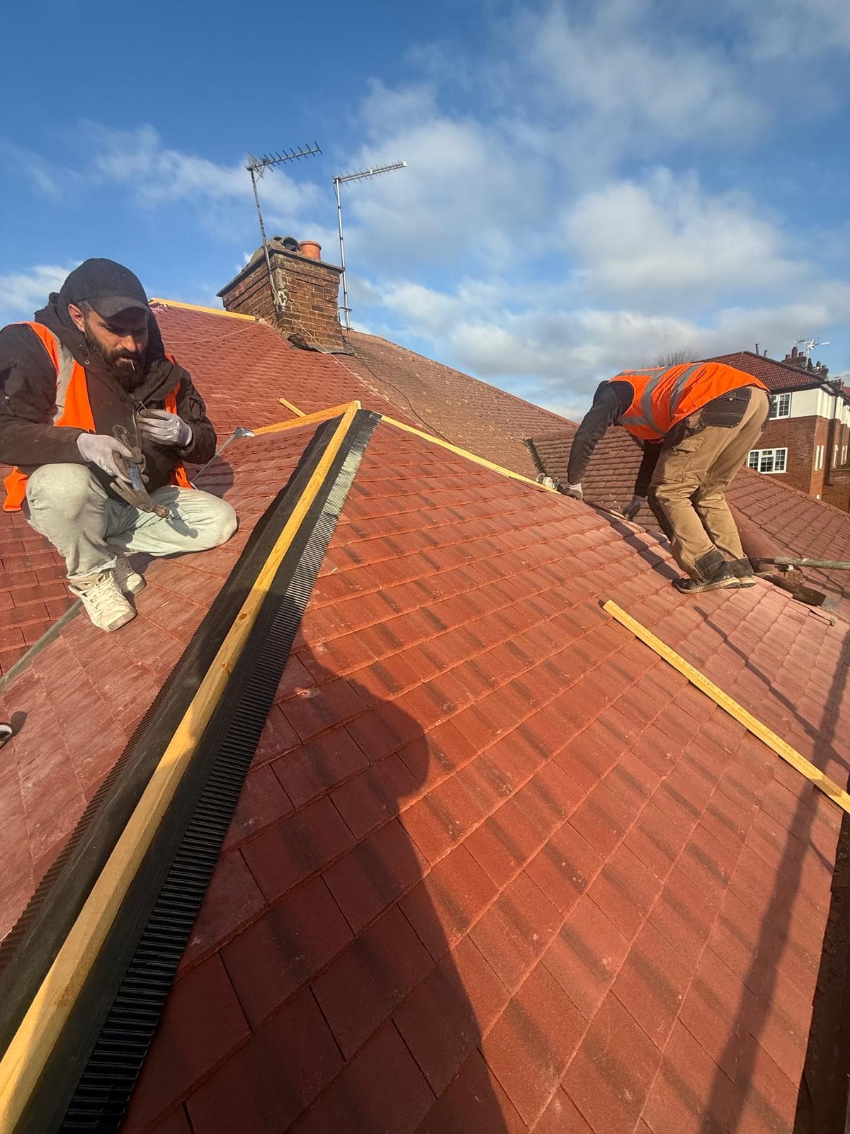 Tile Roofing Installation